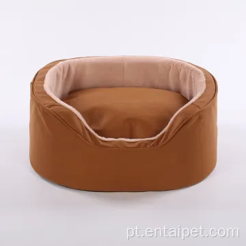 Cama de cachorro macio de pelúcia, cama ortopédica